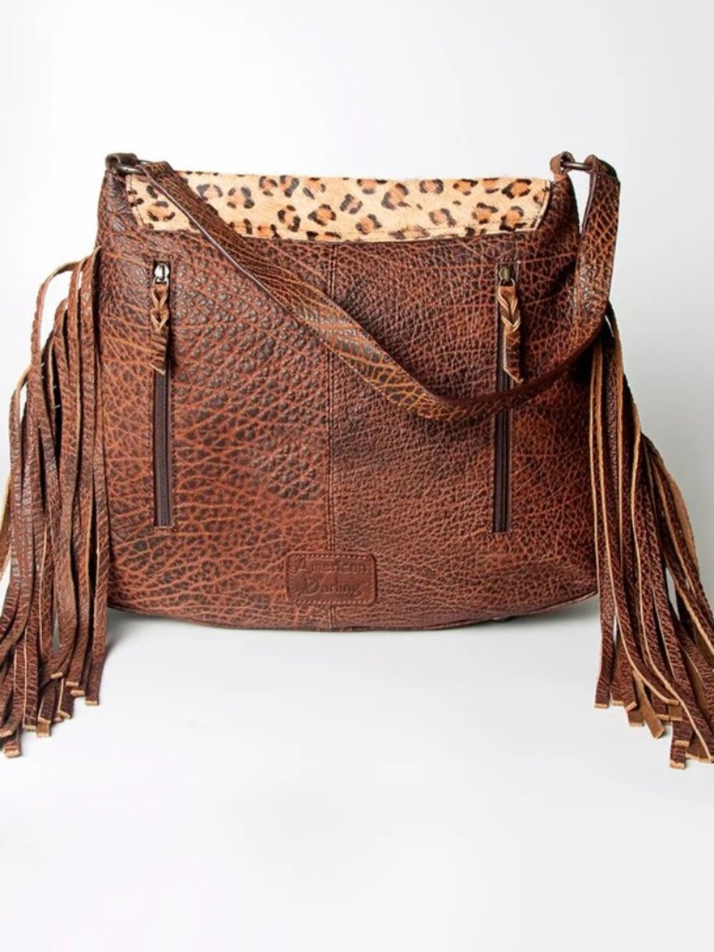 American Darling Western Luxe Fringe Saddle Bag - Picture 4 of 6